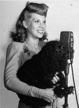 A solider wants to hear his dog Queenie bark on the air? Dinah Shore does her best to oblige!